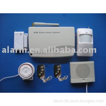 GSM security system with SMS